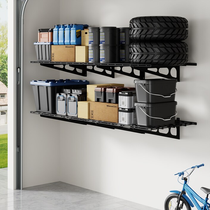 WR26 Classic 2-Pack 2' x 6' Wall Shelving | FLEXIMOUNTS